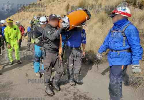 Video: Rescatan a turista accidentada en el parque Izta-Popo